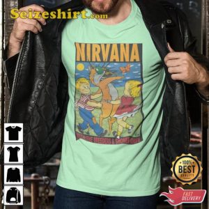 Nirvana Concert Rock N Roll Nirvana Fan Gifts Graphic Rock Tee3
