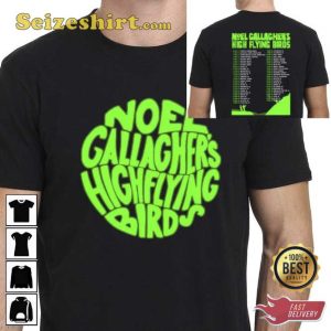 Noel Gallaghers High Flying Birds Tour Tee Shirt