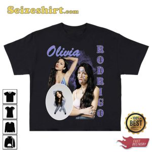 Olivia Rodrigo Sour Album Cover Design Unisex Shirt For Fans