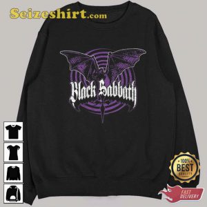 Paranoid Bat Black Sabbath Unisex Sweatshirt For Fans