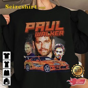 Paul Walker V1 Fast And Furious Fast X Racing 90s Vintage Tee Shirt