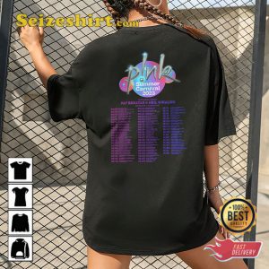 Pink Summer Carnival 2023 Tour Trustfall Fan Gift 2 Side Shirt