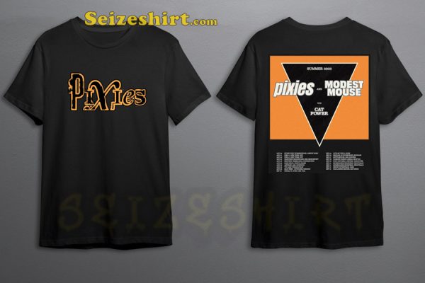 Pixies And Modest Mouse With Cat Power North America Summer Tour 2023 Shirt