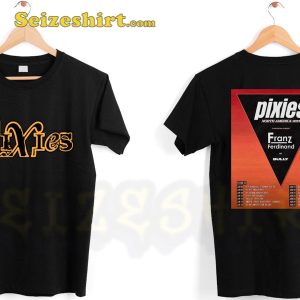 Pixies North America 2023 Tour Second Leg Double Side T shirt