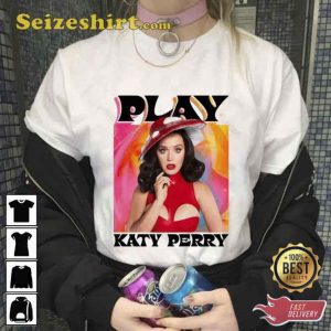 Play Katy Perry Aesthetic Art Unisex T-Shirt For Fans