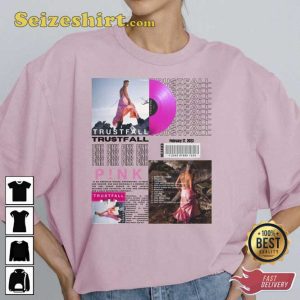 Pink To Launch Fall Trustfall Arena Tour 2023 T-Shirt