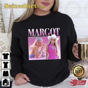 Pretty Barbie Margot Robbie Retro Homepage Unisex T-Shirt