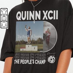 Quinn XCII The Peoples Champ Album Cover Tour 2023 Shirt
