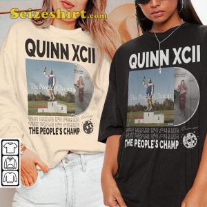 Quinn XCII The Peoples Champ Album Cover Tour 2023 Shirt