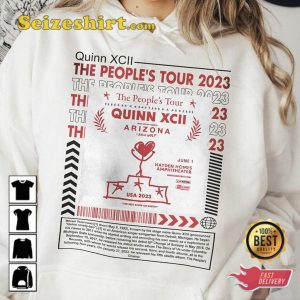 Quinn XCII The Peoples Music Tour 2023 Gift For Fan Shirt