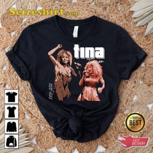 RIP Tina Turner Queen of Rock n Roll Thank For Memories T shirt
