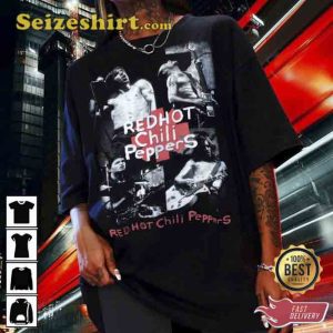Red Hot Chili Peppers Album Poster Design Rock Band Unisex Shirt
