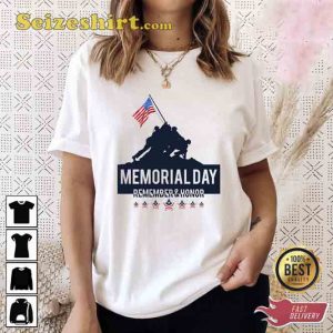 America Remember and Honor 4th of July T-shirt