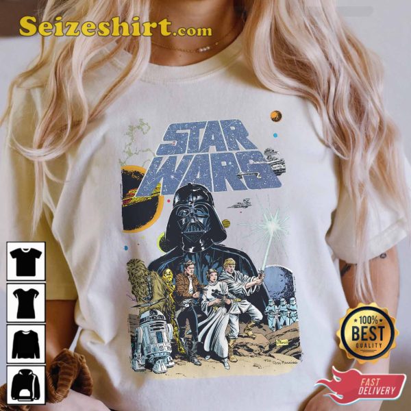 Retro Star Wars The Empire Strikes Back Shirt