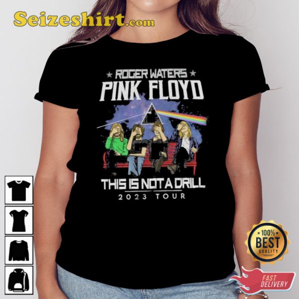 Roger Waters Pink Floyd This Is Not A Drill 2023 Tour Shirt