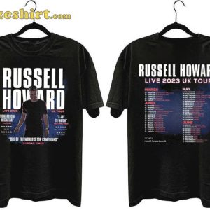 Russell Howard Live 2023 UK Tour One Of The Worlds Top Comedians T-Shirt