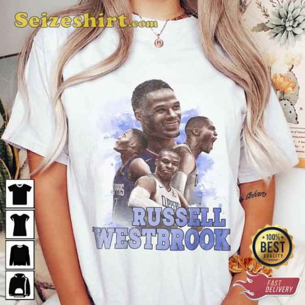 Russell Westbrook Houston Rockets Racing Tee