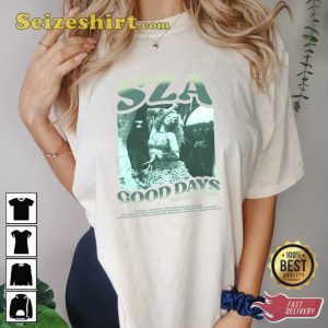 SZA Good Days BET Her Award 90s Tee Shirt