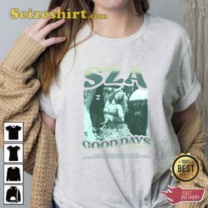 SZA Good Days BET Her Award 90s Tee Shirt