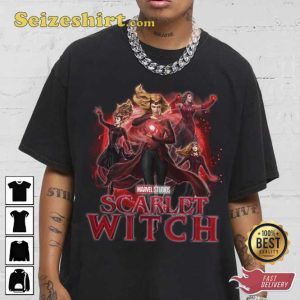 Elizabeth Olsen Scarlet Witch Marvel Wanda Maximoff Cinematic Universe Shirt