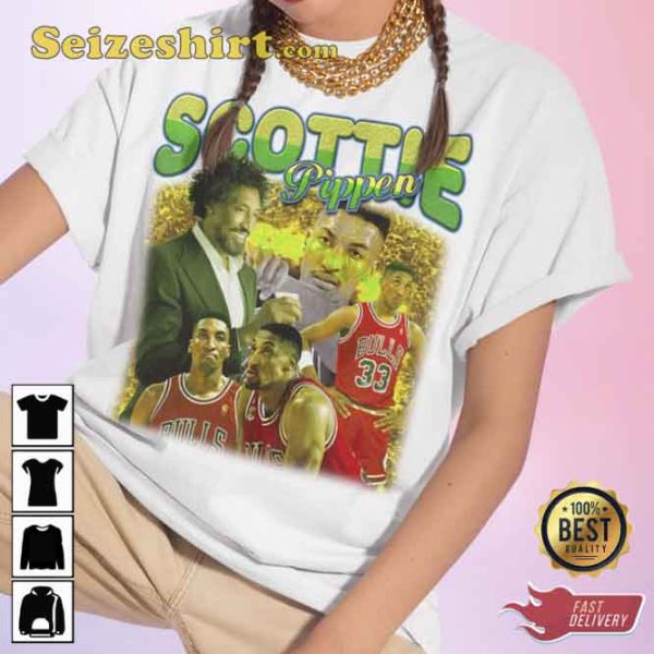 Scottie Pippen Chicago Bulls Basketball No Tippin Pippen Unisex Shirt