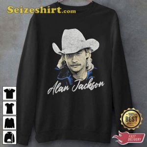 Singer Alan Jackson Vintage Graphic Unisex T-shirt For Fans