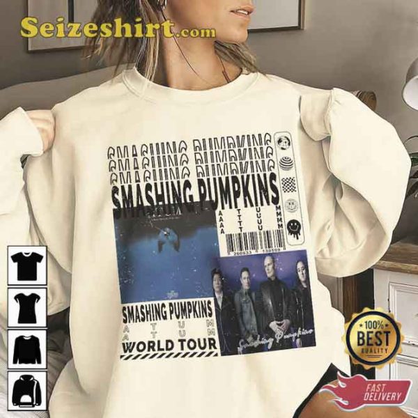 Smashing Pumpkins Music The World Is A Vampire World Tour Shirt