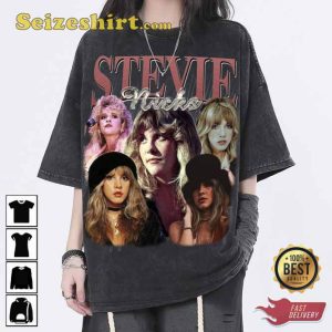 Stevie Nicks Everywhere Tango in the Night Vintage Washed Shirt