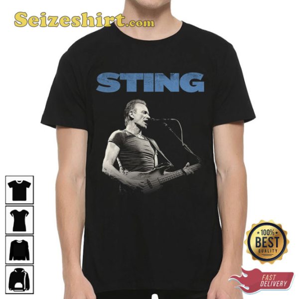 Sting My Songs 2023 World Tour The Las Vegas Residency T-Shirt