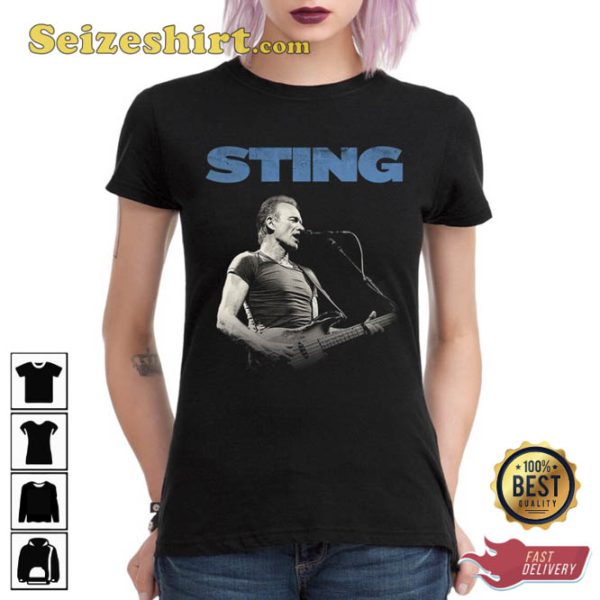 Sting My Songs 2023 World Tour The Las Vegas Residency T-Shirt