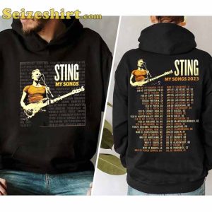 Sting My Songs Concert Tour 2023 Unisex Sweatshirt