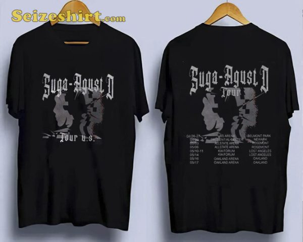 Min Yoon-gi BTS Suga Agust D Tour Unisex Shirt For Fans
