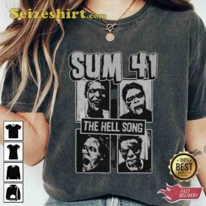 Sum 41 The Hell Song MTV Europe Music Award Vintage T-Shirt