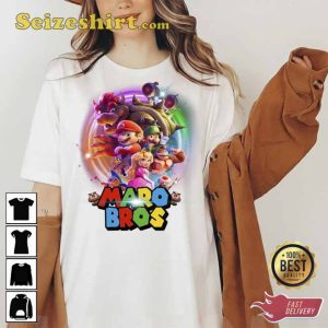 Super Mario Bros Movie Now Playing Only In Theaters Shirt