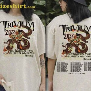 Trivium Deadmen And Dragons Tour 2023 Between The Buried And Me T-Shirt