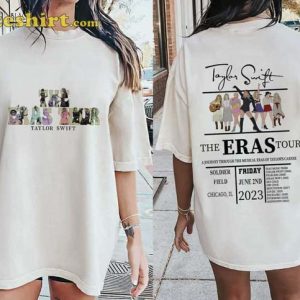 TS Eras Tour 2023 A Journey Throught Time Sweatshirt for Swiftie