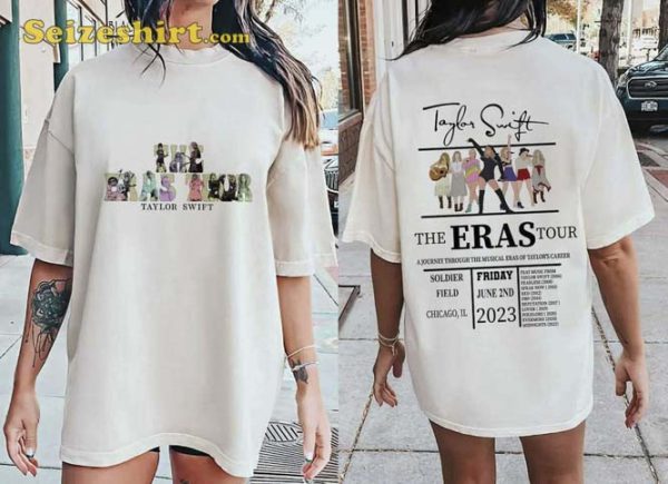 TS Eras Tour 2023 A Journey Throught Time Sweatshirt for Swiftie