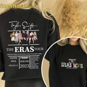 TS Eras Tour 2023 A Journey Throught Time Sweatshirt for Swiftie