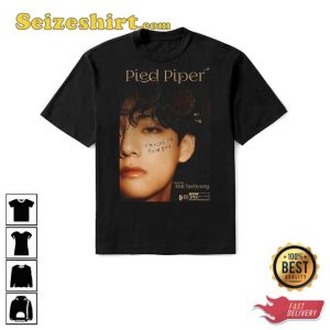 Taehyung Graphic Design Pied Piper Jimin Baby-J Korean Kpop Shirt For fans