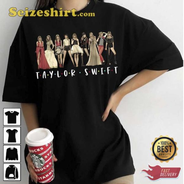 Taylors Albums Design Fancy Swiftie Unisex Shirt For Fans