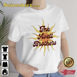 The Avett Brothers Sun Retro Vintage T-Shirt