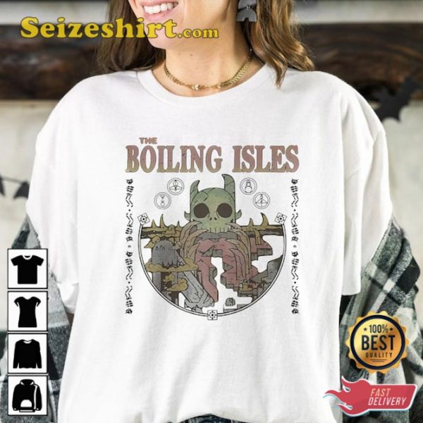 The Boiling Isles Disney The Owl House Hexside School Of Magic And Demonics Tee