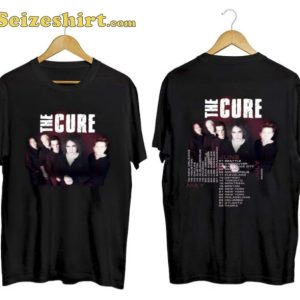 Music Concert North American Tour Dates The Cure 2023 T-Shirt