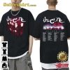 The Cure 2023 North American Tour Dates Tshirt