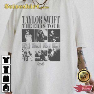 The Eras Tour 2023 Gift For Swiftie Music Concert T-Shirt