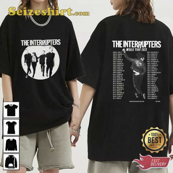 The Interrupters Band World Tour 2023 Gift For Fan Shirt