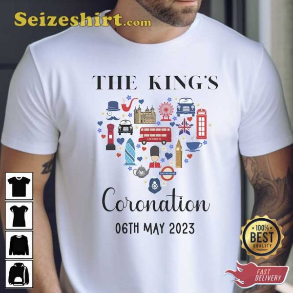 The Kings Charles III Coronation 06 May 2023 Unisex Shirt