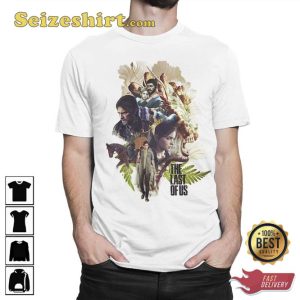 The Last of Us Part II Art Electronic Action Game T-Shirt