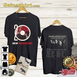 The Postal Service Death Cab for Cutie Give Up and Transatlanticism T shirt