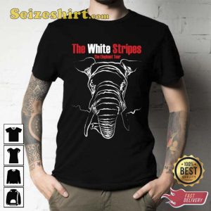 The White Stripes The Elephant Tour Unisex T-Shirt1